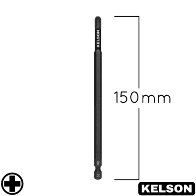 PH3 Impact Screwdriver Bits 150mm