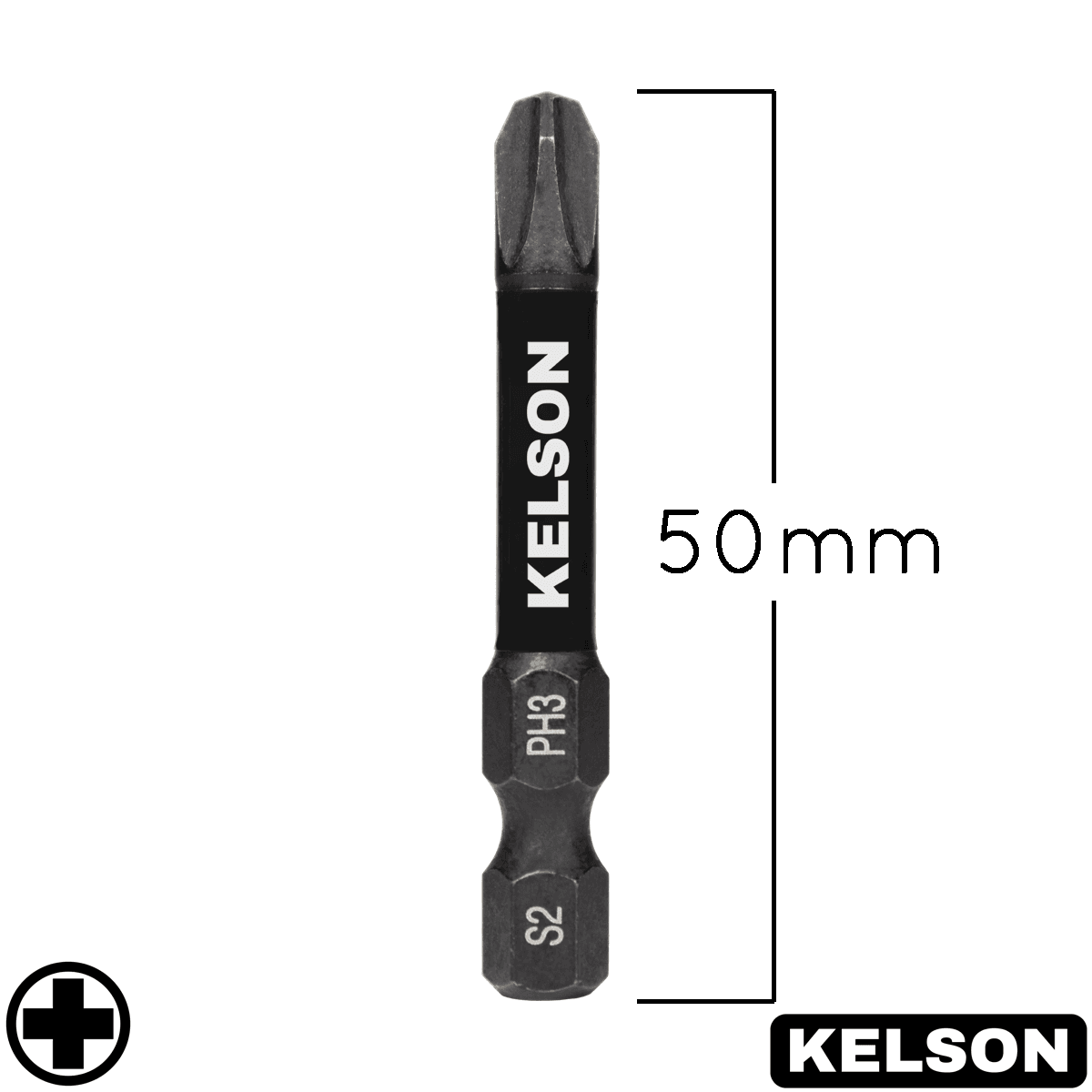 PH3 Impact Screwdriver Bits 50mm