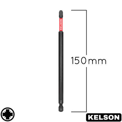 PZ3 Impact Screwdriver Bits 150mm
