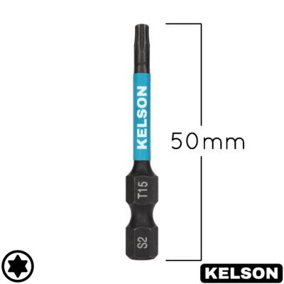 T15 Impact Screwdriver Bits 50mm