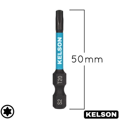 T20 Impact Screwdriver Bits 50mm