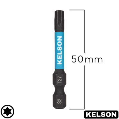 T27 Impact Screwdriver Bits 50mm