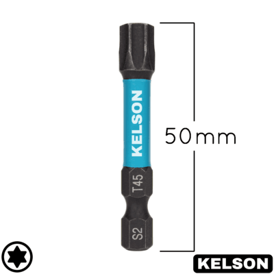 T45 Impact Screwdriver Bits 50mm