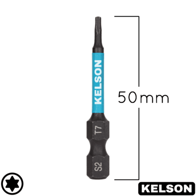 T7 Impact Screwdriver Bits 50mm