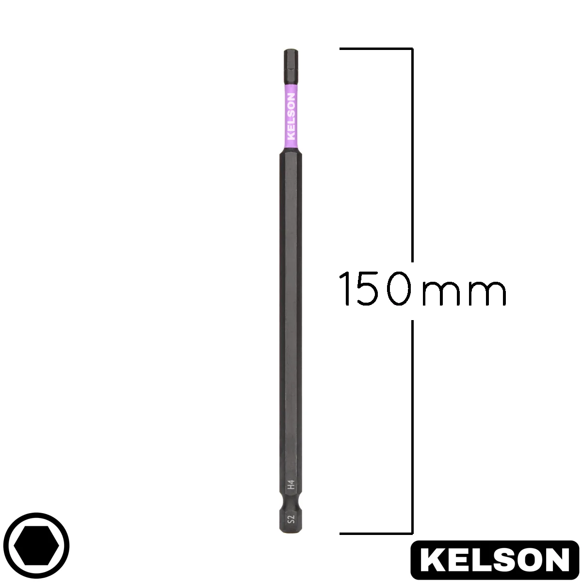 8pcs 150mm Hex Impact Screwdriver Bits Extra Long - Image 3