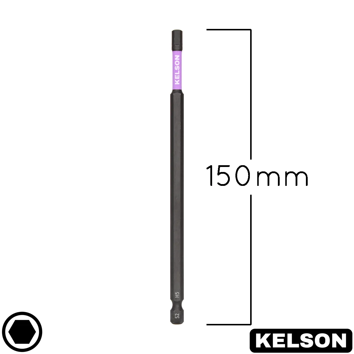 8pcs 150mm Hex Impact Screwdriver Bits Extra Long - Image 4