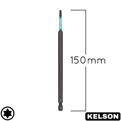 T15 Impact Screwdriver Bits 150mm
